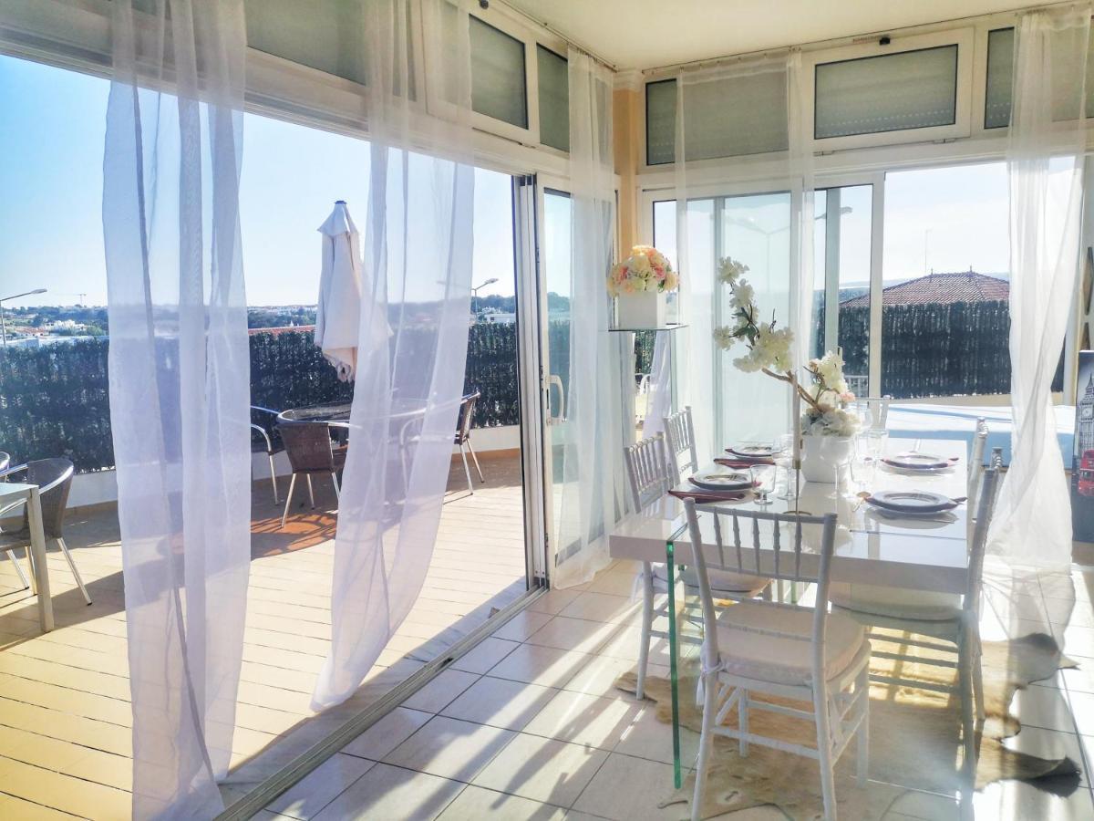 Apartmán Penthouse With Sea View & Private Terrace Guia  Exteriér fotografie