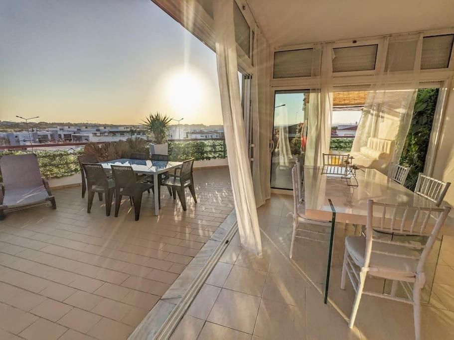 Apartmán Penthouse With Sea View & Private Terrace Guia  Exteriér fotografie